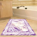 Dekoreko Kaymaz Taban Djt Banyo Halısı Trend Modern 728 Gri