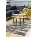 Dekoreko Kaymaz Taban Djt Salon Halısı Trend Iskandinav 661m Bej 661MK2-7