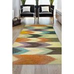 Dekoreko Kaymaz Taban Djt Salon Halısı Trend Modern 629m Renkli 629MK2-7