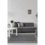 Dekoreko Kaymaz Taban Djt Salon Halısı Trend Modern M5001 Gri M5001K2-7
