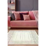 Dekoreko Kaymaz Taban Djt Salon Halısı Trend Modern M5076 Pembe M5076K2-7