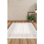 Dekoreko Kaymaz Taban Djt Salon Halısı Trend Modern M5076 Yeşil M5076K2-7