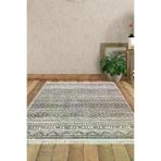 Dekoreko Kaymaz Taban Djt Salon Halısı Trend Saçaklı Iskandinav F5087 Gri F5087K1-7