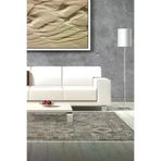 Dekoreko Kaymaz Taban Djt Salon Halısı Yıldız Deri Iskandinav F5137 Kahve F5137D2-7