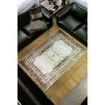 Dekoreko Kaymaz Taban Djt Salon Halısı Yıldız Deri Modern M5132 Krem M5132D2-7