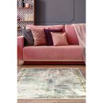 Dekoreko M12271K2-7 Kaymaz Taban Djt Salon Halısı Trend Modern M12271 Gri