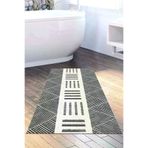 Dekoreko M1282K2-9 Kaymaz Taban Djt Banyo Halısı Trend Iskandinav M1282 Gri
