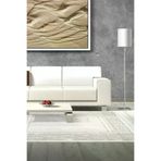 Dekoreko M5076K1-7 Kaymaz Taban Djt Salon Halısı Trend Saçaklı Modern M5076 Yeşil