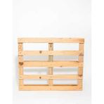 Dekorela 80X80 cm Ahşap Dekorasyon Paleti - Ekru