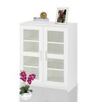 Dekorex KNS104-C Beyaz 2 Kapaklı Konsol