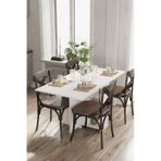 DEKORFİM DF01102B Pratik Katlanır Masa Mutfak ve Yemek Masası