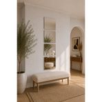 DEKORFİM DF06105 Dekoratif 4'lü Kare Ayna Seti 25x25 cm, Modern Koridor, Antre, Yatak Odası Duvar Aynası