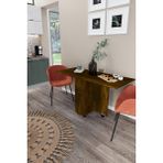 Dekorfim Ultra Flamingo Pratik Portatif Katlanır Masa Mutfak ve Yemek Masası - Kayın - 140*60