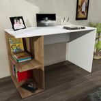 Dekorister Elegance Beyaz-Ceviz Çalışma Masası