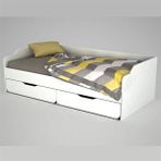 Dekorister Exclusive Young Beyaz Karyola