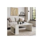 Dekorister View Beyaz Orta Sehpa - Modern Salon ve Oturma Odası Sehpası