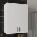 Dekorister Zoe Beyaz Banyo Üst Dolabı