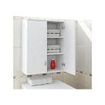 Dekorister Zoe Beyaz Banyo Üst Dolabı