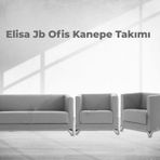 Dekormila Elisa Jb Deri Ofis Kanepe Takımı