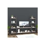Dekormila Metal 2 Kitaplıklı Cordoba Tv Ünitesi