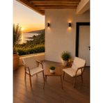 Dekoroom's Viento 1-1 Bahçe Balkon Mobilyası,