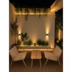 Dekoroom's VİENTO 1-1 BAHÇE BALKON MOBİLYASI,SEHPALI,CAPİ İSKELET,KUMAŞ RENGİ 03 CAPPUCCİNO - Kum Beji