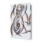 DekorSevgisi - Dekoratif Göz Tablosu - 90x60