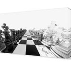 DekorSevgisi - Dekoratif Satranç Takımı Tablosu - 120x80