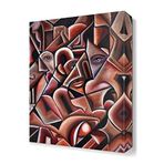 DekorSevgisi - Gizemli Gözler Canvas Tablo - 90x60