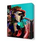 DekorSevgisi - Gizemli Gözler Tablosu - 90x60