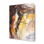 DekorSevgisi - Gizemli Üç Göz Tablosu - 60x40