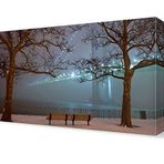 DekorSevgisi - Işıklı Köprü Tablosu - 90x60