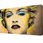 DekorSevgisi - Madonna Pop Art Canvas Tablo - 60x40