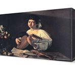 DekorSevgisi - Ud Çalan Kız Canvas Tablo - 60x40