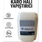 Dekoset Karo Halı Tutkalı 5 kg - Beyaz - 1 Adet