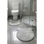 dekozer Ayıcık Şekilli 2’li Paspas Takımı Banyo, Çocuk-Yatak Odası|Kaymaz Taban, Yumuşak,Yıkanabilir