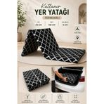 DEKOZUM FlexiSleep Süngerli Katlanır Yatak, Yer Yatağı, Misafir Yatağı, Kamp Yatağı, Sünger Yatak 180x70 cm