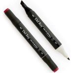 Del Rey 5789590 Twin Marker R1 Wine Red Keçe Uçlu Kalem