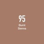 Del Rey 5789712 Twin Marker BR95 Burnt Sienna Keçe Uçlu Kalem