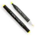 Del Rey 5789722 F123 Fluorescent Yellow Twin Marker