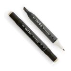 Del Rey 5789748 Twin Marker WG2 Warm Grey Keçe Uçlu Kalem