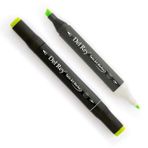 Del Rey Del Rey Twin Marker F124 Fluorescent Green Keçe Uçlu Kalem