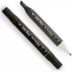 Del Rey GG3 Green Grey Twin Çift Uçlu Marker Kalem
