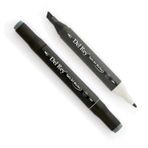 Del Rey GG7 Green Grey Twin Çift Uçlu Marker Kalem