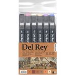 Del Rey Twin Marker Ahşap Renkleri 6lı Set 2191/93/95/97/107