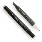 Del Rey Twin Marker BG3 Blue Grey Keçe Uçlu Kalem