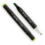 Del Rey Twin Marker G46 Vivid Green Keçe Uçlu Kalem