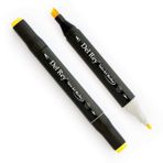 Del Rey Y38 Pale Yellow Twin Çift Uçlu Marker Kalem