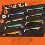 Delalande Speed Slim 140MM 20 gr Silikon Yem - 152 - 005 Orange Head
