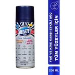 Delete 200 ml Çok Amaçlı Yağ Kir Leke Çözücü Genel Temizleyici Köpük